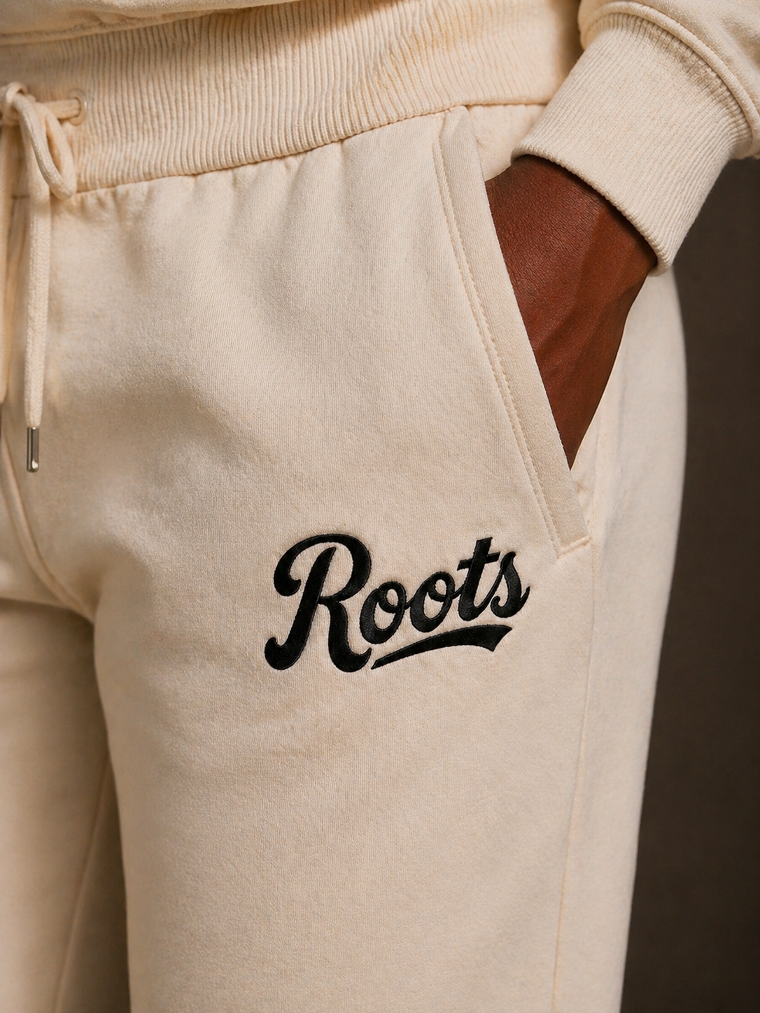 Roots Premium Essentials Sweatpants (Cream)