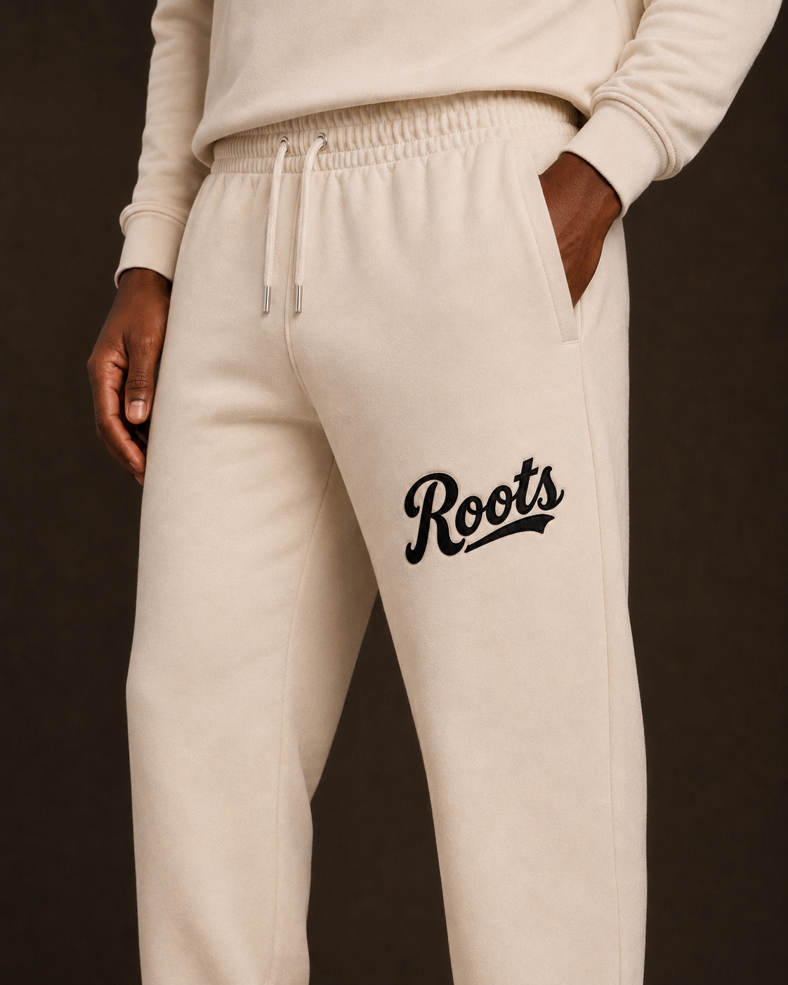 Roots Premium Essentials Sweatpants (Cream)
