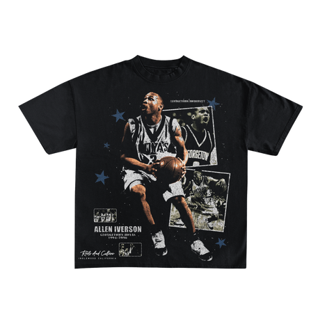 Allen Iverson "Georgetown Hoyas" Graphic T-Shirt