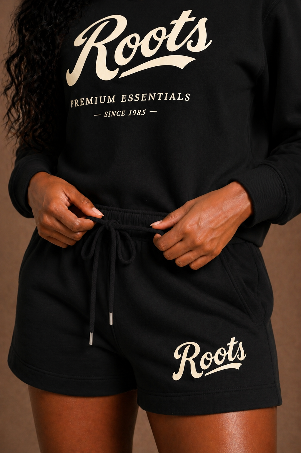 Roots Premium Essential Shorts (Black)