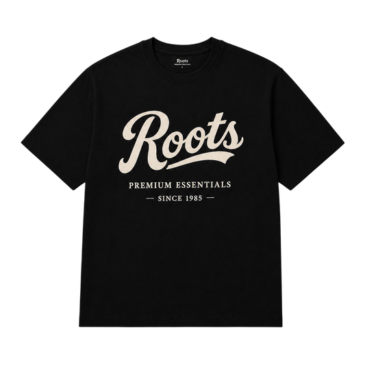 Roots And Culture Premium Essentials Staple T-Shirt
