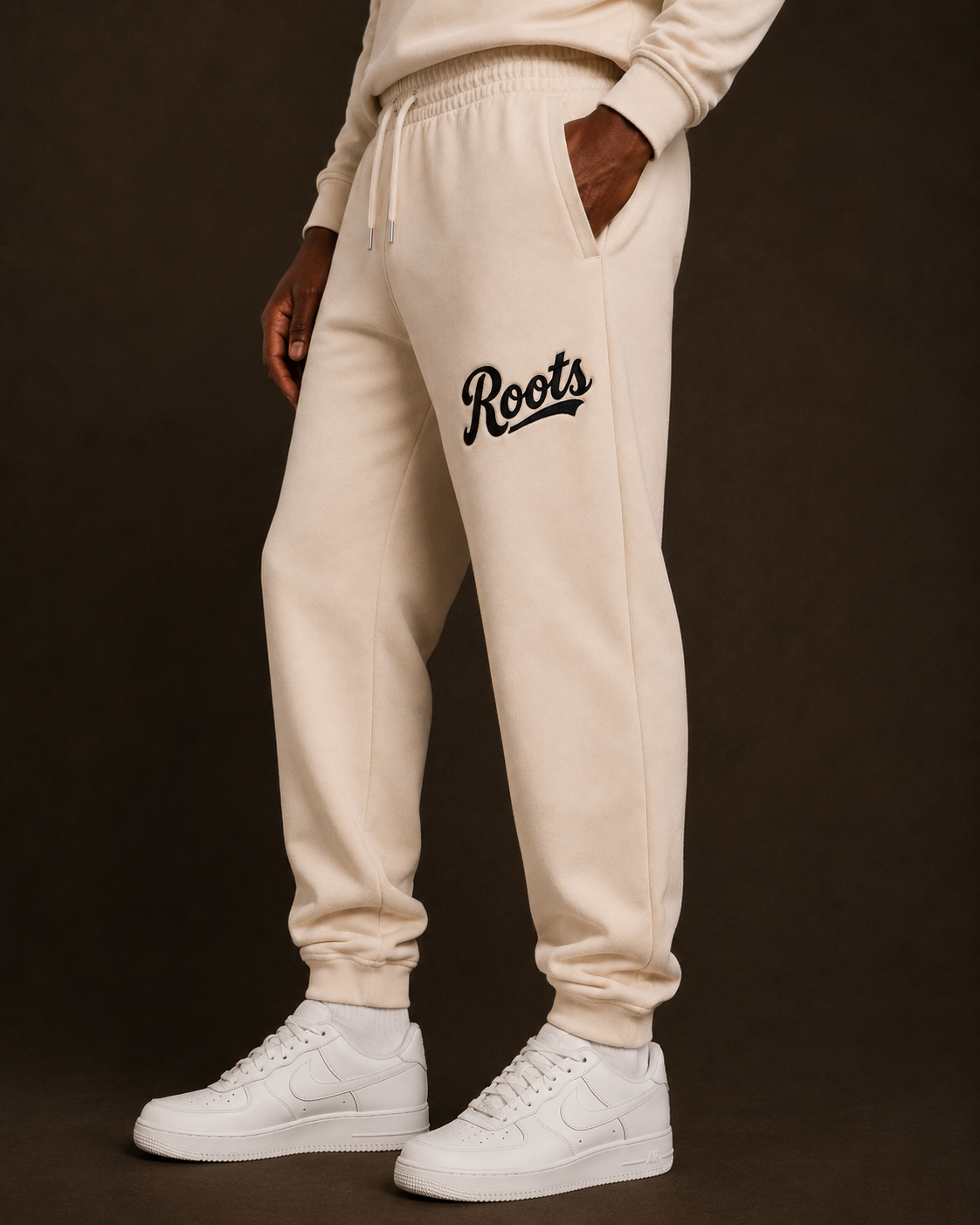 Roots Premium Essentials Sweatpants (Cream)