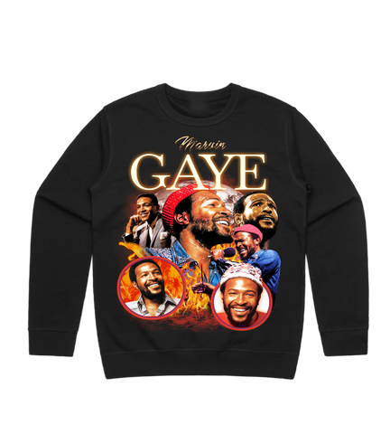 Marvin Gaye " Dedicated To My Fans" Crewneck Sweatshirt