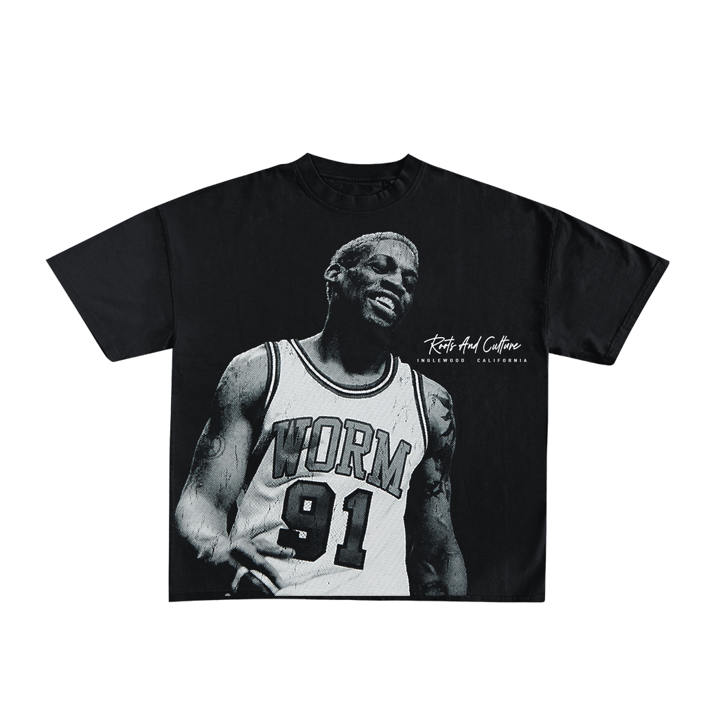 Dennis Rodman " The Worm" Graphic T-Shirt